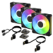 ARCTIC BioniX P14 A-RGB - 3 Pack 140 mm PWM Fan with Daisy Chain