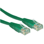 Cables Direct 7m Cat5e RJ-45 m/m networking cable Green U/UTP (UTP)