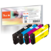 Peach 0F321358 ink cartridge 4 pc(s) Compatible High (XL) Yield Black, Magenta, Yellow, Cyan
