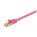 Microconnect 1.5m Cat7 S/FTP networking cable Pink S/FTP (S-STP)