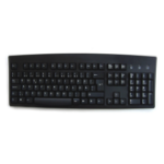 Accuratus KYBAC260-USBBLKSVHY; Swedish language USB & PS2 full size keyboard in black. .