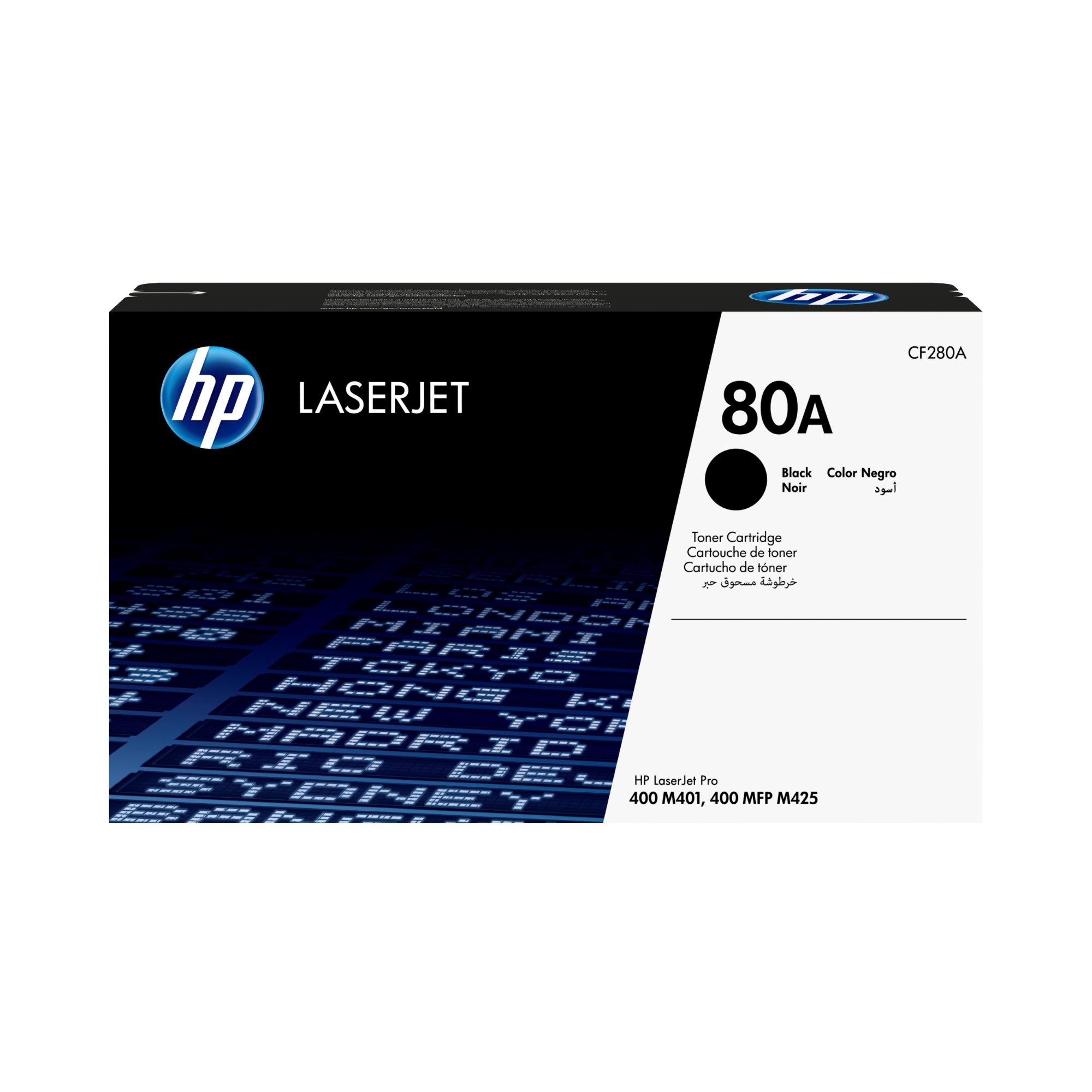 HP CF280A/80A Toner cartridge black, 2.7K pages ISO/IEC 19752 for HP Pro 400/e
