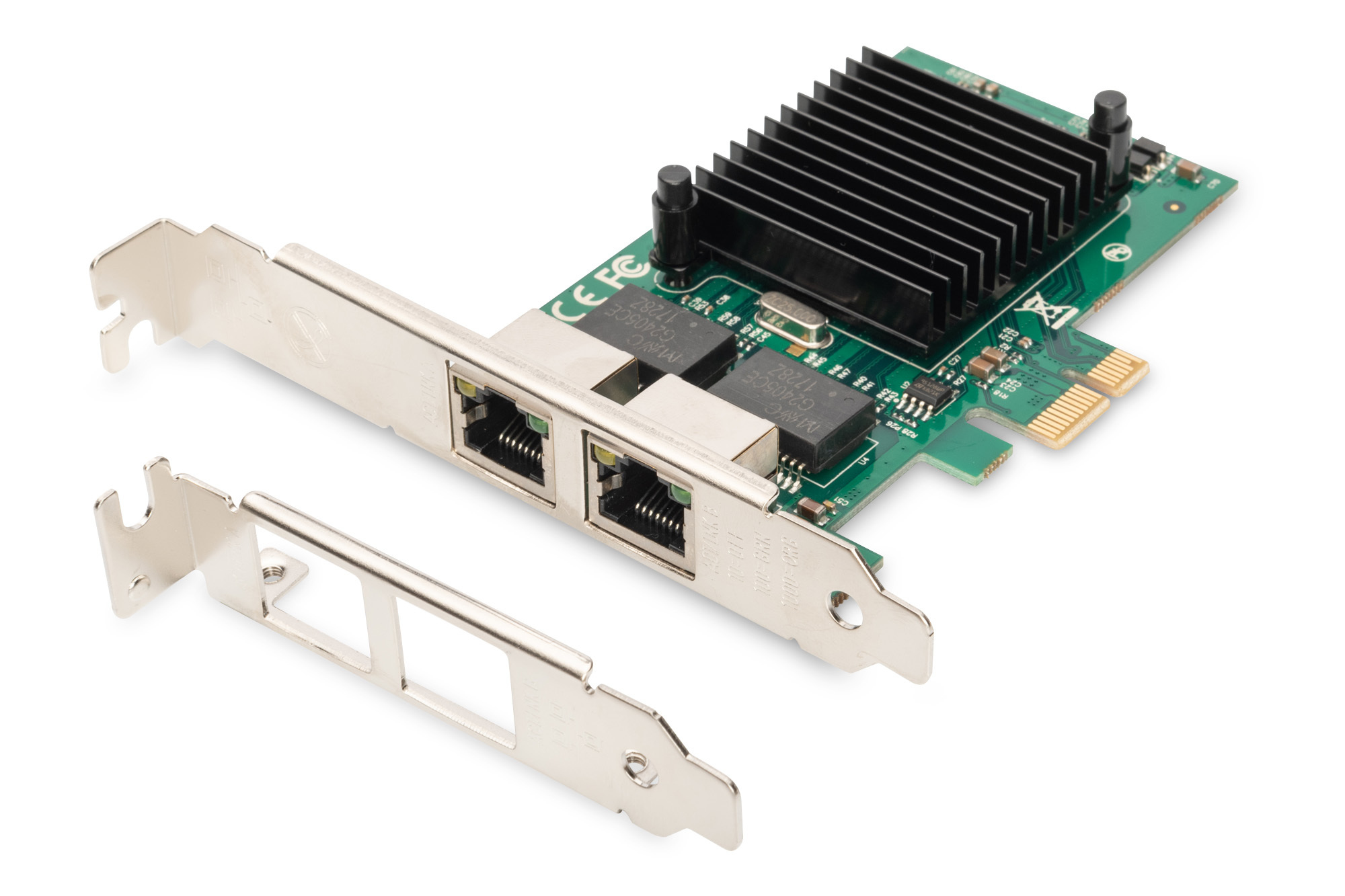 Image of Digitus Gigabit Ethernet PCI Express Card, 2-port