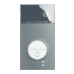 bticino 343093 video intercom system Black