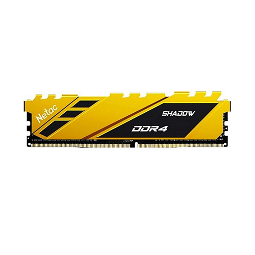 Image of NETAC Shadow Yellow 16GB DDR4 3200MHz (PC4-25600) CL16 DIMM Memory