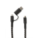 Fairphone 000-0046-000000-0003 USB cables 1.2 m USB 3.2 Gen 2 (3.1 Gen 2) USB C Black, Yellow