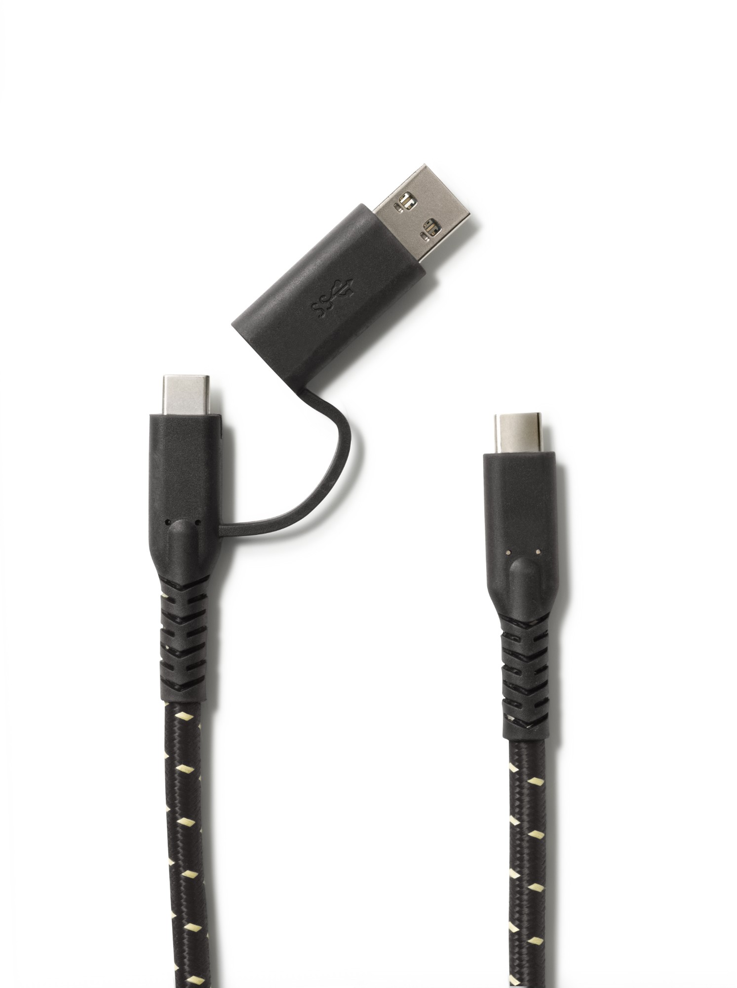 Fairphone 000-0046-000000-0003 USB cable 1.2 m USB 3.2 Gen 2 (3.1 Gen 2) USB C Black, Yellow