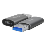 Trust Calyx USB Type-C USB Type-A Grijs