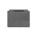 Microsoft Surface Typecover Alcantara with pen storage/ With pen Platinum Pro 8 & X & 9