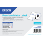 Epson C33S045535 Format-etikettes die-cut 76mm x 127mm 265 label Pack=1 for Epson TM-C 3400/3500