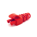 Cablenet RJ45 Snagless Strain Relief Flush Boot Red 6.5mm