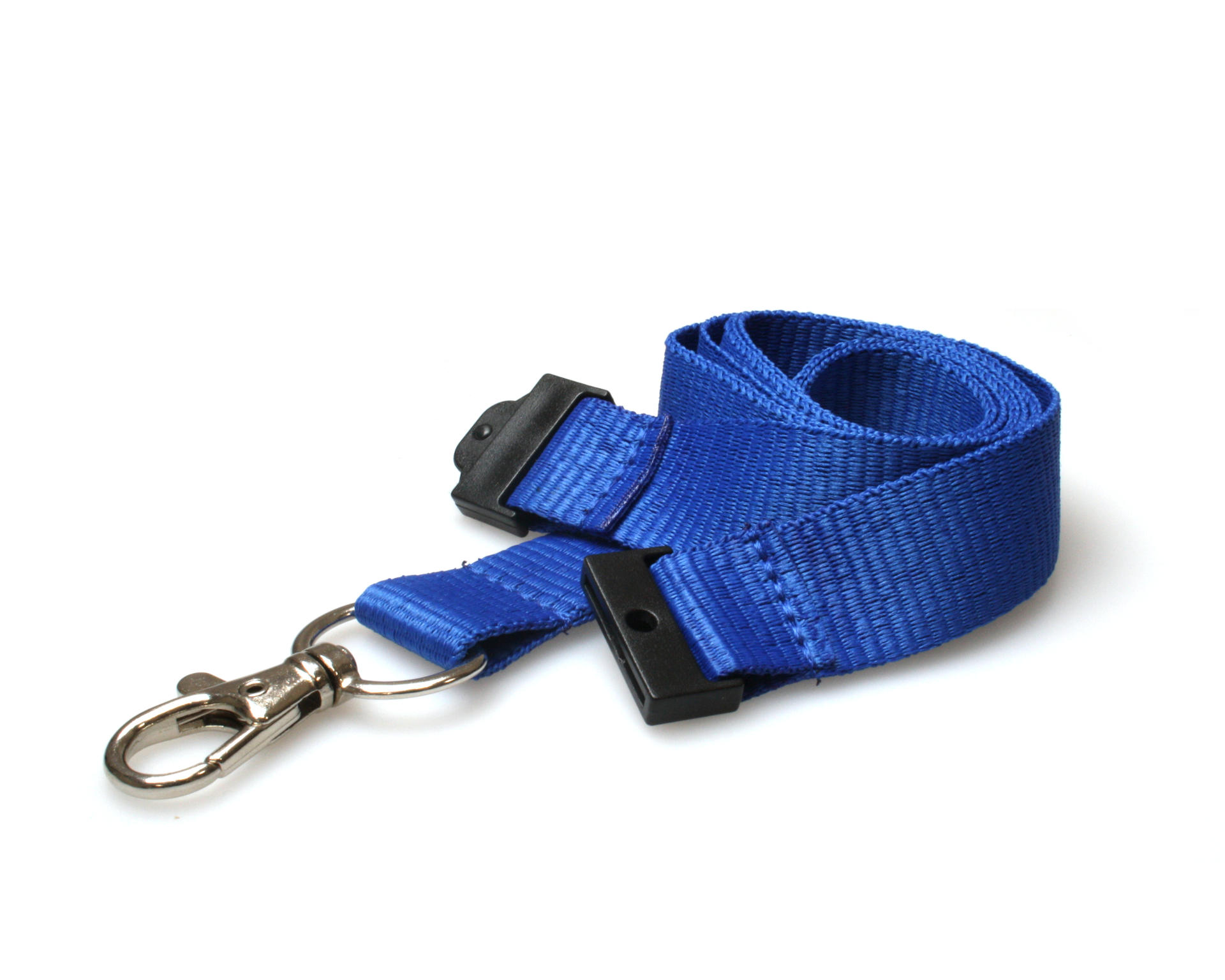 Image of Digital ID 20mm Recycled Mid Blue Lanyards with Flat Breakaway and...