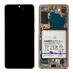 Samsung Galaxy S21 LCD Display incl. Battery Original - Phantom Violet