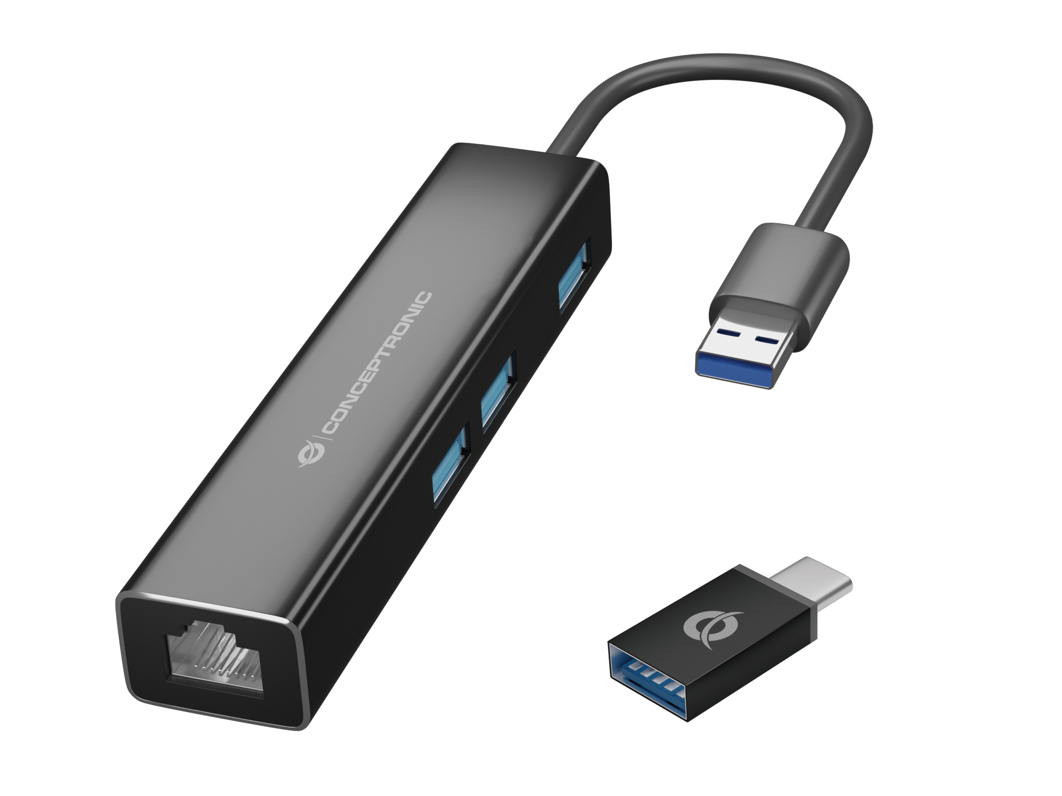 Image of Conceptronic DONN07BA notebook dock/port replicator USB 3.2 Gen 1...