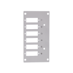 LogiLink Fiber optic front plate 6 SC-D / 6 LC-Q for splice distributor