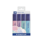 Staedtler 364 C marker 4 pc(s) Light Blue, Mint, Pink, Violet