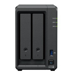 Synology DP320 NAS/storage server Desktop R1600 8 GB 16 TB Black
