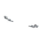 HP 906120-001 laptop reserve-onderdeel Scharnier