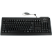 Seal Shield SSKSV208ES keyboard Universal USB QWERTY Spanish Black