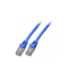 Mercodan Patchkabel KAT6 UTP, Blå, 20m, Halogenfri, 2x4xAWG24 LSZH, Polybag, CCA networking cable Blue Cat6 U/UTP (UTP) Round