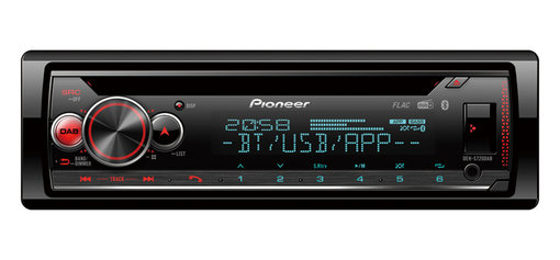 Pioneer Deh-S720dab Car Media Receiver Black 200 W Bluetooth