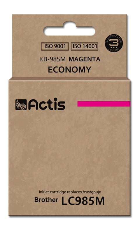Actis KB-985M ink (replacement for Brother LC985M; Standard; 19.5 ml; magenta)