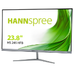 Hannspree HS245HFB - 23.8" FHD Super-slim monitor, HDMI, metal stand, 3H hard coated