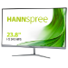 Hannspree HS245HFB - 23.8" FHD Super-slim monitor, HDMI, metal stand, 3H hard coated