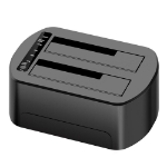 CoreParts MS-CLONER-SATA2.5-3.5 basisstation voor opslagstations Zwart