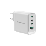 Conceptronic ALTHEA22W100 4-Port 100W GaN USB PD Charger, USB-C x 3, USB-A x 1, QC 3.0, PPS, PD 3.0