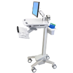 Ergotron StyleView EMR Cart with LCD Arm White Flat panel Multimedia cart