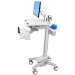 Ergotron StyleView EMR Cart with LCD Arm White Flat panel Multimedia cart