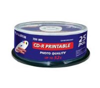 Fujifilm CD-R, 700MB, 25pcs 25 pc(s)