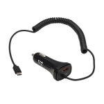 Tripp Lite U280-C02-30W-C6 mobile device charger Universal Black Cigar lighter Fast charging Auto