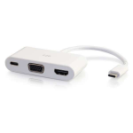 C2G 26885 laptop dock/port replicator USB 3.2 Gen 1 (3.1 Gen 1) Type-C White