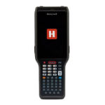 Honeywell CK62 handheld mobile computer 10.2 cm (4") 480 x 800 pixels Touchscreen 440 g Black