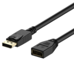 4XEM 4XDPEXT15 DisplayPort cable 4.572 m Black