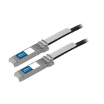 AddOn Networks 10GBASE-CU, Twinax, 10m fiber optic cable 393.7" (10 m) SFP+ Black