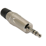 Amphenol KS3P tussenstuk voor kabels 3.5mm Stereo Metallic