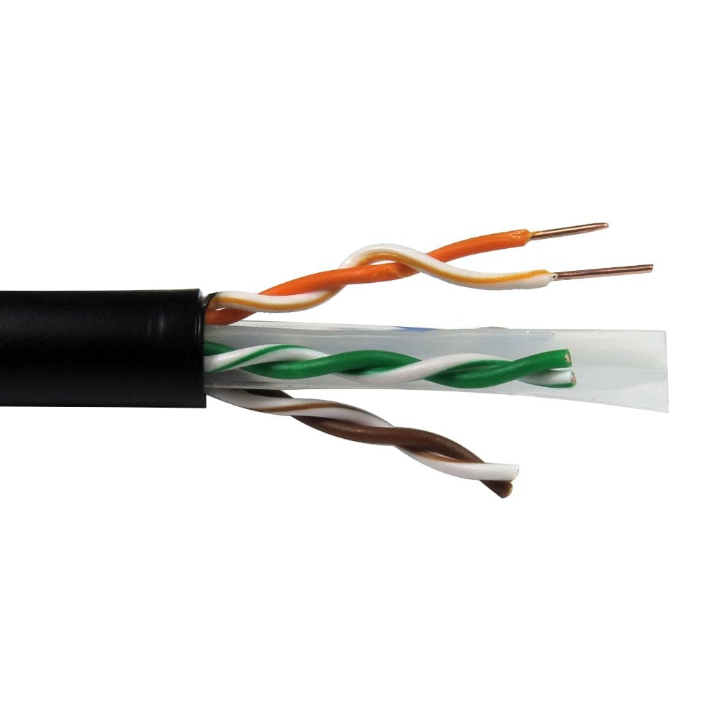 305M CAT6 LDPE COPPER BLACK EXT thumbnail