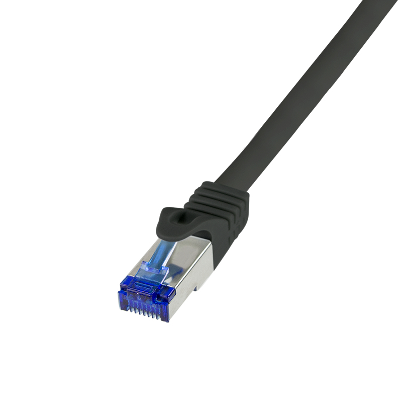 Image of LogiLink C6A053S networking cable Black 2 m Cat6a S/FTP (S-STP)