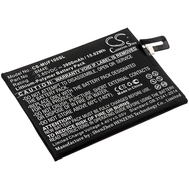 CS-MUF100SL NONAME Battery for Pocophone F1 Battery 3900mAh