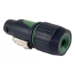 Equip 4-Pole speakON cable connector, Black