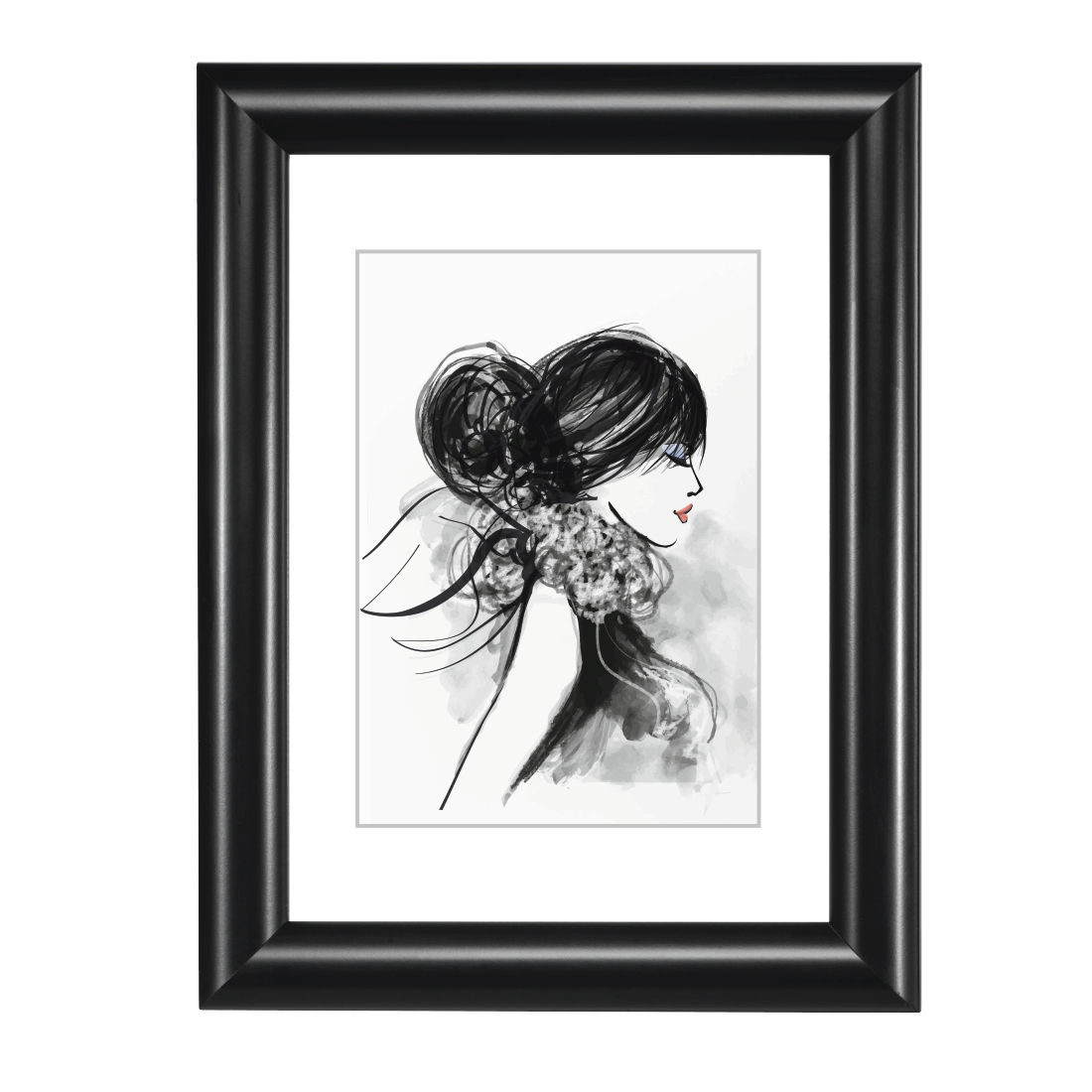 Image of Hama Sofia - Wood-plastic composite (WPC) - Black - Single picture...