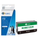 G&G NH-R00712XLBK(P)-B1-Reman inktcartridge 1 stuk(s) Compatibel Hoog (XL) rendement Zwart