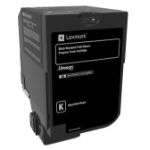 Lexmark 74C2SK0 Toner-kit black return program, 7K pages ISO/IEC 19798 for Lexmark CS 720/725/CX 725