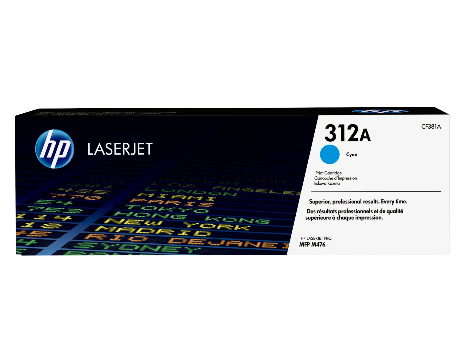 HP CF381A/312A Toner cartridge cyan, 2.7K pages ISO/IEC 19798 for HP CLJ Pro M 476