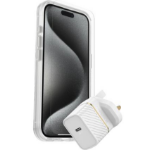 OtterBox Protection + Power Kit iPhone 15 Pro (White Type â€“ G)