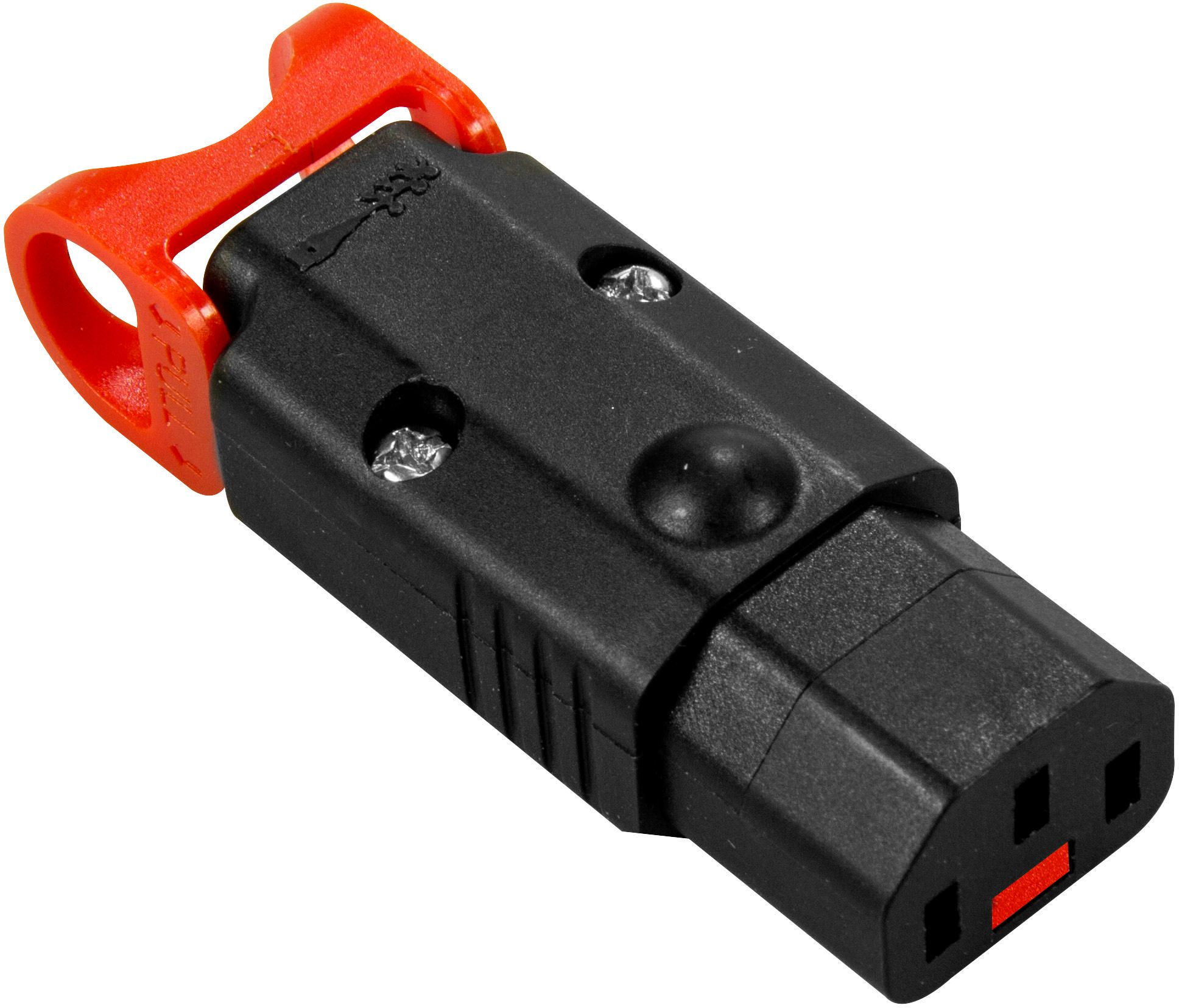 IEC LOCK PA130100BK electrical socket coupler 10 A 3