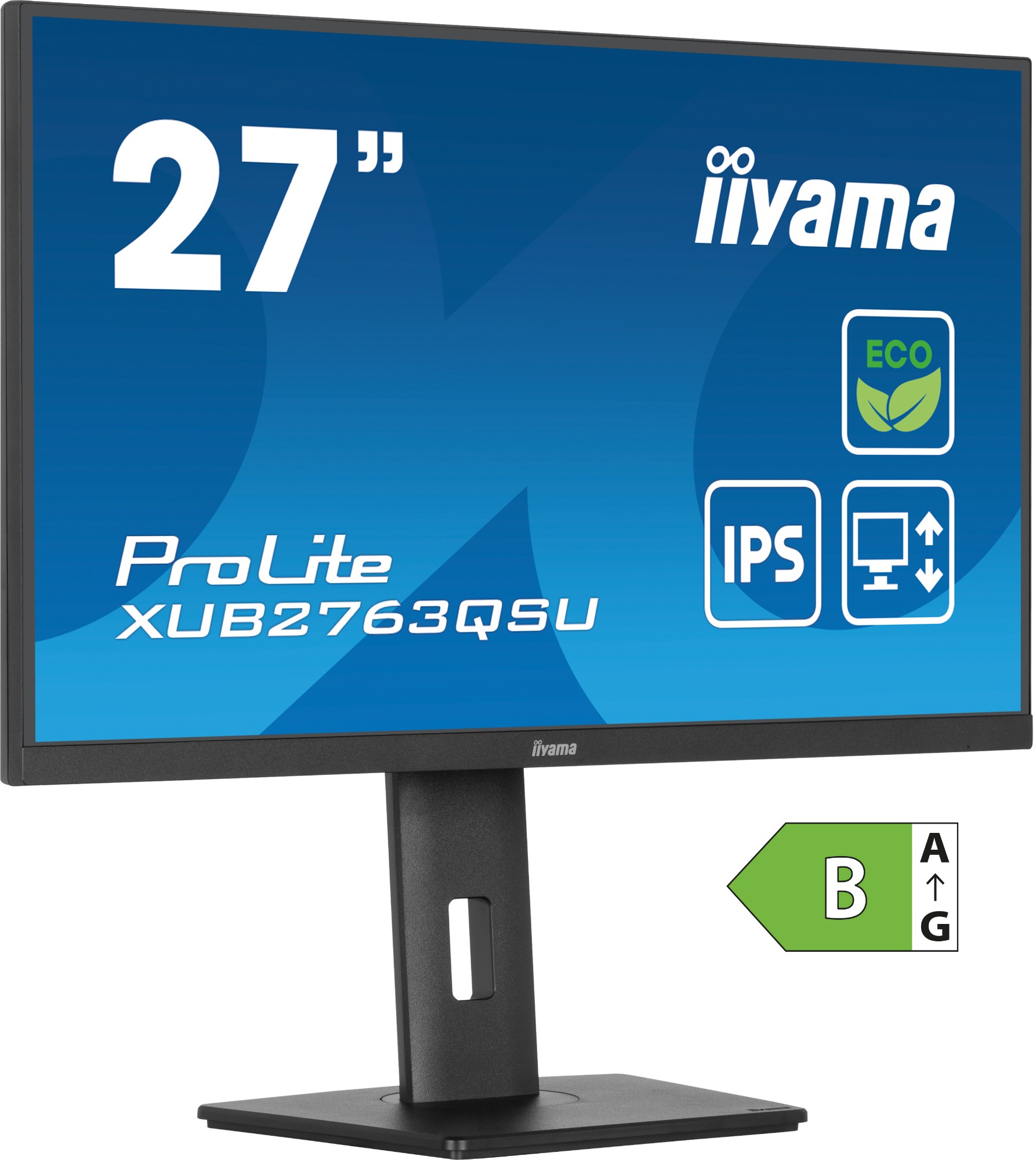 iiyama ProLite 27” IPS QHD panel with B energy class